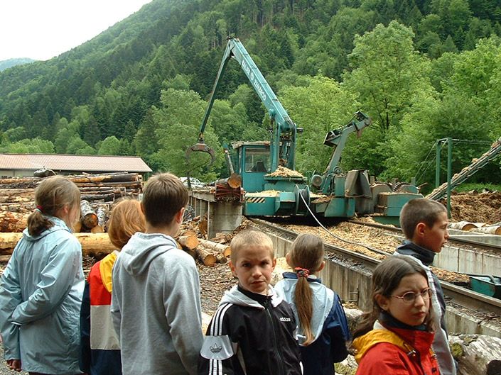 Discovery of the Timber Industry in the Aravis Territory (youngsters)